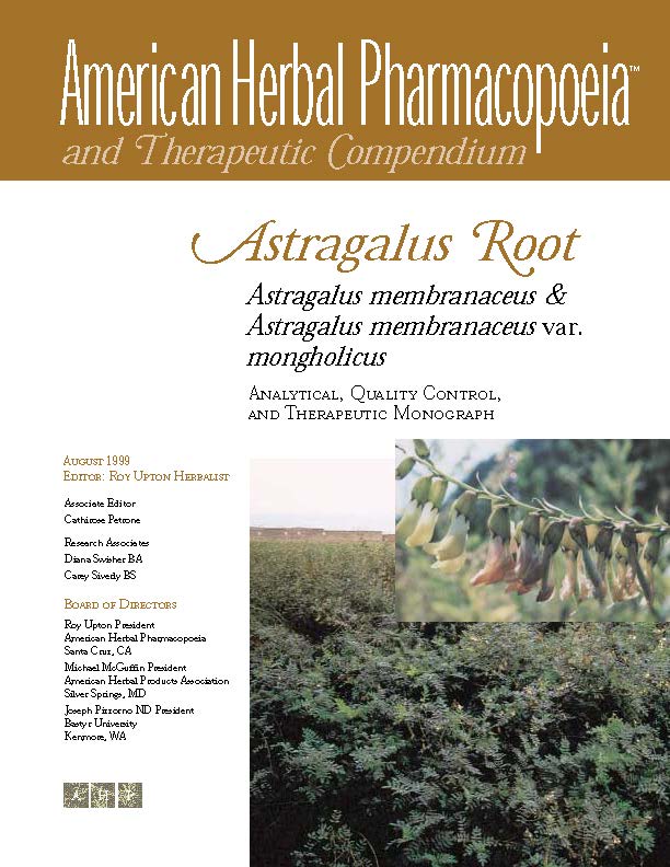 Astragalus; huangqi; Herb Whisperer; American Herbal Pharmacopoeia