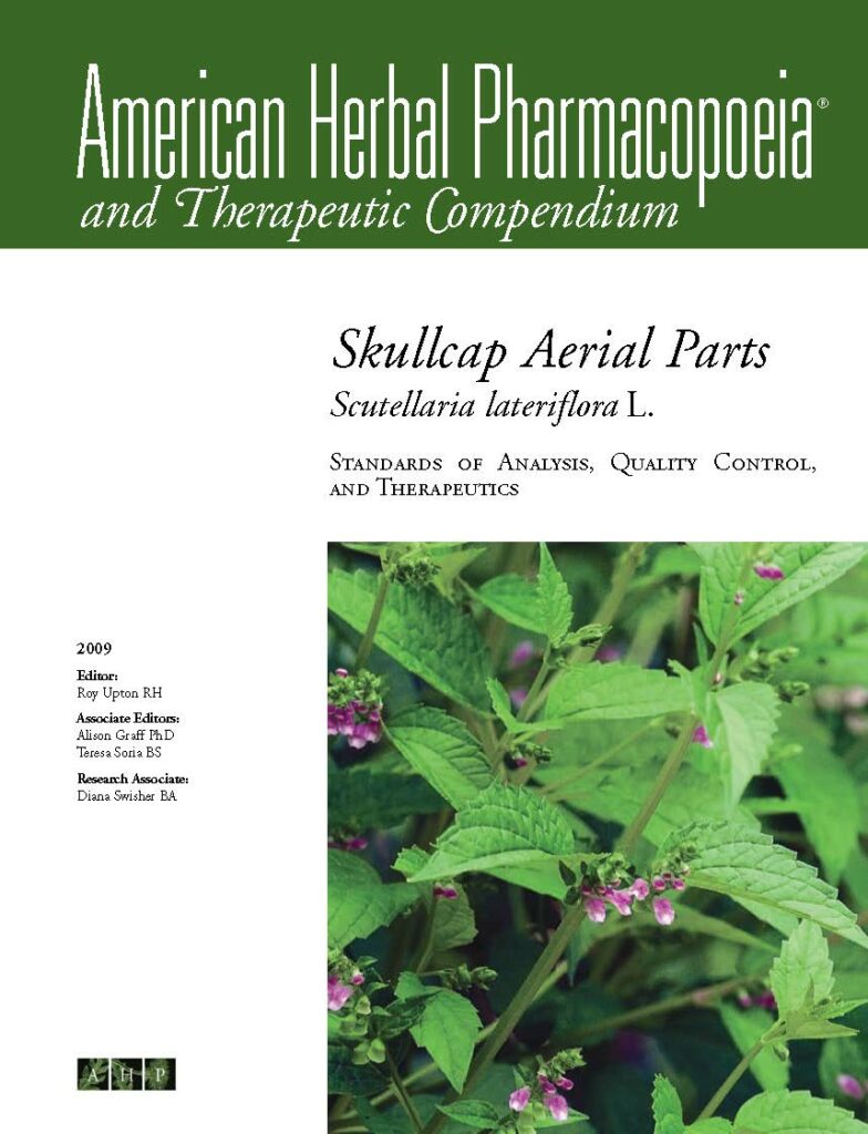 Skullcap; Scutellaria lateriflora; Herb Whisperer; American Herbal Pharmacopoeia