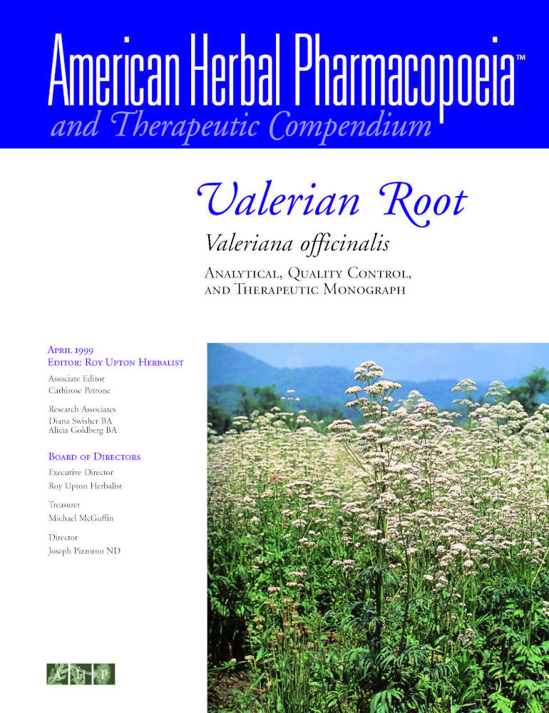 Valerian; Valeriana officinalis; Herb Whisperer; American Herbal Pharmacopoeia