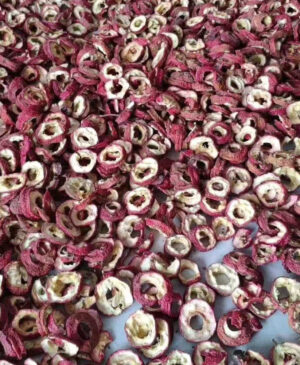 hawthorn, Chinese (Crataegus pinnatifida) shanzha