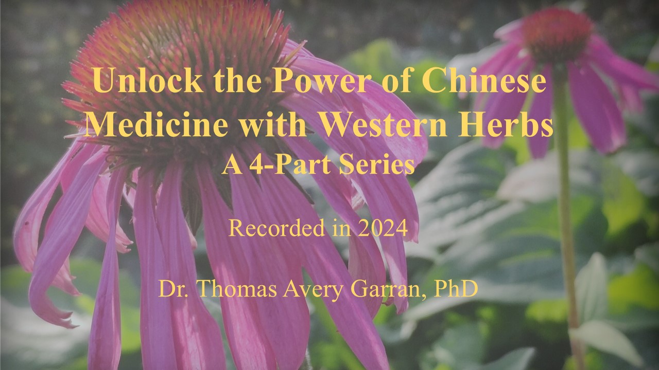 Thomas Avery Garran; Western herbs in Chinese medicine;